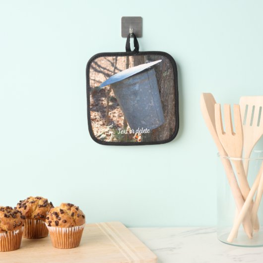 Manique Sceau de sirop d'érable sur arbre Personnalisé (In situ (suspendu))