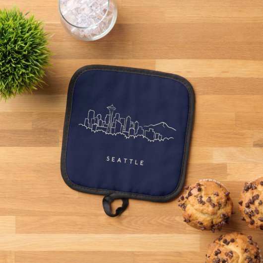 Manique Seattle Skyline (De haut en bas)
