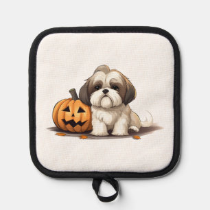 Manique Shih Tzu sur le thème de l'Halloween