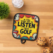 Manique Si Vous Voulez Que J'Écoute Talk Golf Don (De haut en bas)