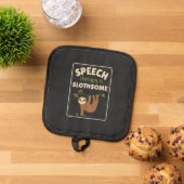 Manique Sloth Speech Therapist Speech Therapy Pathology T- (De haut en bas)