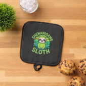 Manique Sloth St Patricks Day Sloth Shenanigans Cute Anima (De haut en bas)