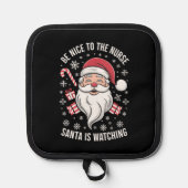 Manique Soyez Gentil Avec L'Infirmière Père Noël Regarde N (Recto)