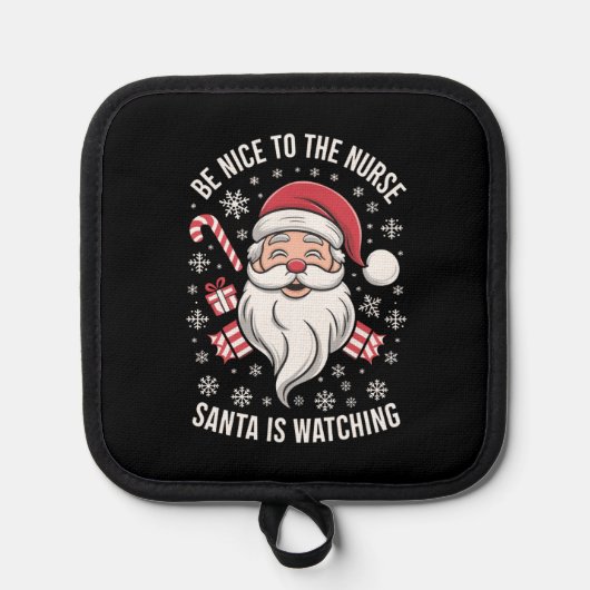 Manique Soyez Gentil Avec L'Infirmière Père Noël Regarde N (Recto)