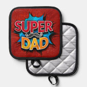 Manique Super Papa Mustache Grunge moderne (Recto/Verso)