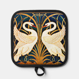 Manique Swan and Rush and Iris, fine art,