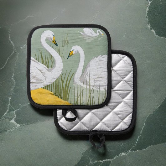 Manique Swans par Verneuil