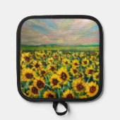 Manique Terrain de tournesol à Sunrise (Recto)