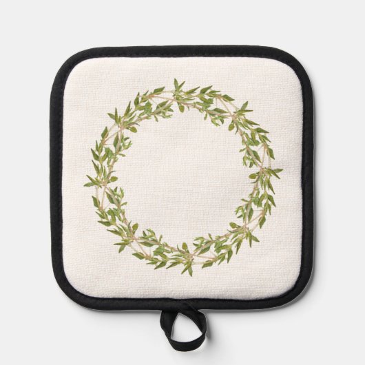 Manique THYME WREATT Pot Titulaire (Recto)