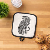 Manique Tigre talismanique vintage Petit (De haut en bas)