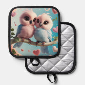 Manique Titulaire de lin Inséparable (Recto/Verso)