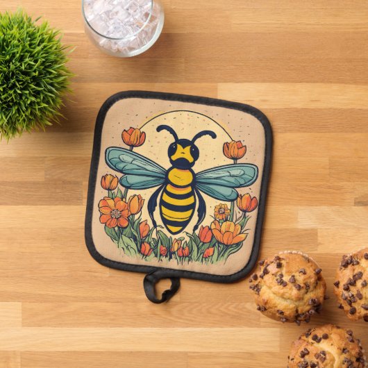 Manique Titulaire de pot d'abeille (De haut en bas)