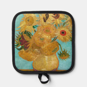 Manique Tournesols, peinture de nature morte post-impressi