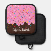 Manique Traitement au chocolat rose doux (Recto/Verso)