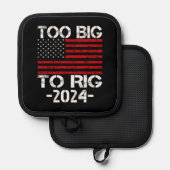 Manique Trop gros pour truquer les élections de 2024 (Recto/Verso)