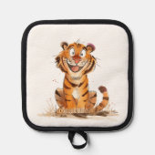 Manique Un Tigre souriant (Recto)