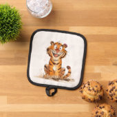 Manique Un Tigre souriant (De haut en bas)