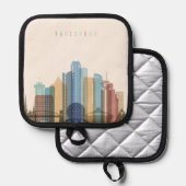 Manique Vancouver, Canada | Ville Skyline (Recto/Verso)