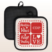 Manique Vibes positives continuer à sourire ajouter initia