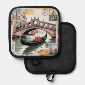 Manique Vintage Gondola Postcard (Recto/Verso)