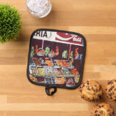 Manique Visage moderne sur un commerce intemporel, Jéricho (De haut en bas)