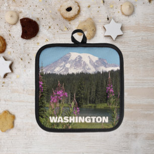 Manique Washington State Mount Rainier Fleurs sauvages