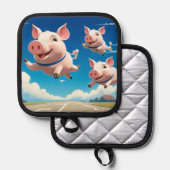 Manique When Pigs Fly Funny Airbourne Swine (Recto/Verso)