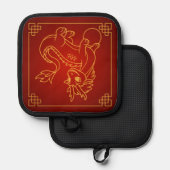 Manique Year of the Dragon Chinese Zodiac Red (Recto/Verso)