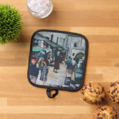 Manique Yeux innocents de la vieille Jérusalem (De haut en bas)