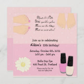 Manis & Pedis Kaart (Voorkant / Achterkant)