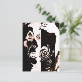 Manische depressie briefkaart (Staand voorkant)