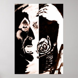 Manische depressie poster