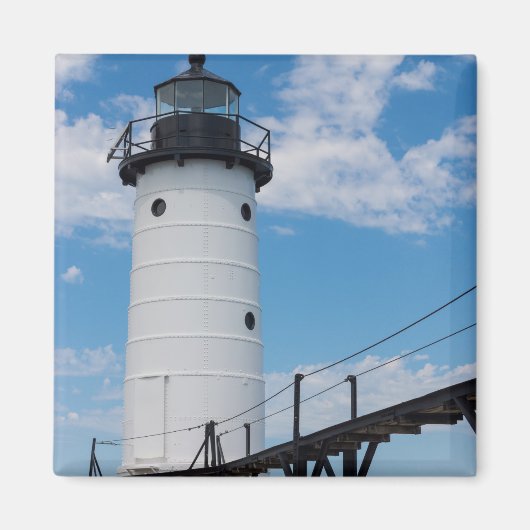 Manistee Lighthouse Magneet (Voorkant)