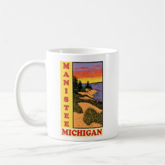  Manistee Michigan Sunset Koffiemok