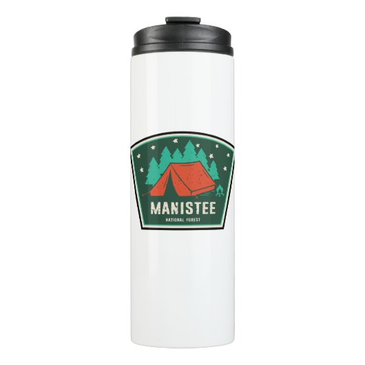Manistee National Forest Camping Thermosbeker (Voorkant)
