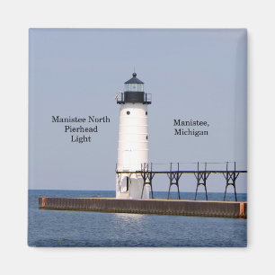 Manistee North Pierhead Light magnet Magneet