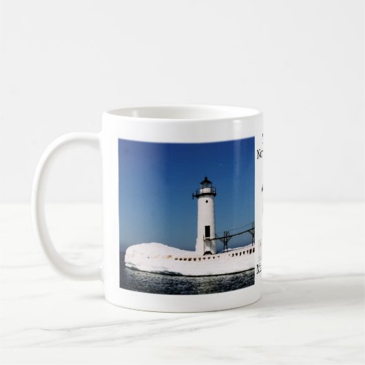 Manistee North Pierhead Light mug (Gauche)