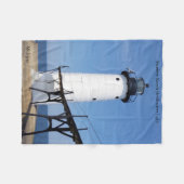 Manistee North Pierhead Light Tall deken (Voorkant (Horizontaal))