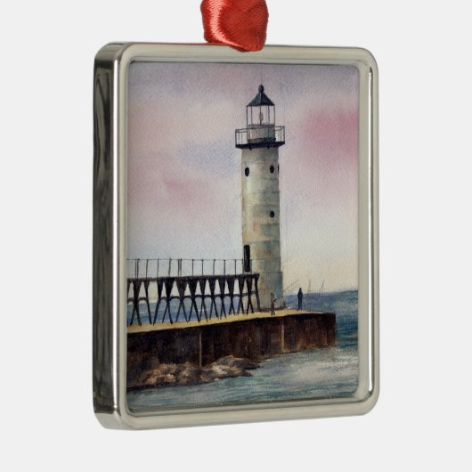 Manistee North Pierhead Lighthouse Ornament (Rechts)