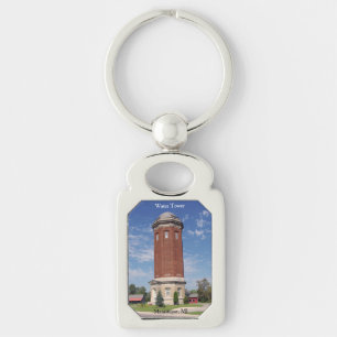Manistique belangrijke ketting van watertower sleutelhanger