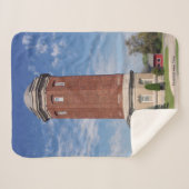 Manistique Water Tower sherpa deken (Voorkant (horizontaal))