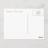 Manito Park Briefkaart (Achterkant)