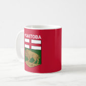 Manitoba-wapenmantel - CANADA Koffiemok (Voorkant links)