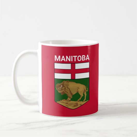 Manitoba-wapenmantel - CANADA Koffiemok (Links)