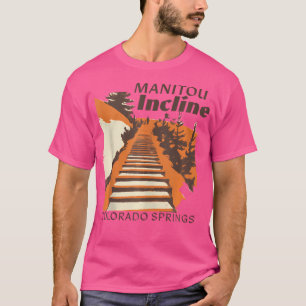 Manitou Incline Colorado uitdagende wandelroute T-shirt