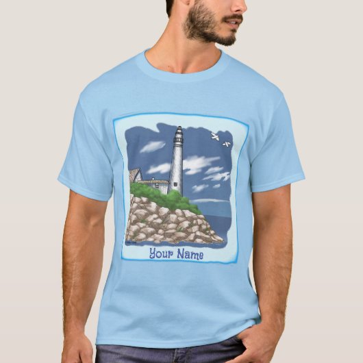 Manitou Lighthouse T-Shirt (Voorkant)