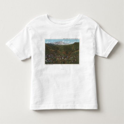 Manitou Springs, CO - De spa van de Rockies Kinder Shirts (Voorkant)