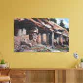 Manitou Springs, Colorado - Cliff Dwellings Canvas Afdruk (Insitu (Woonkamer))