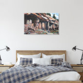 Manitou Springs, Colorado - Cliff Dwellings Canvas Afdruk (Insitu (Slaapkamer))