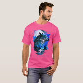 Manitou Springs Colorado Wolf T-shirt (Voorkant volledig)